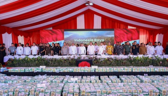 Penyelundupan Sabu Terbesar Sepanjang Sejarah, 2 Ton Sabu Berhasil di Sita BNN 
