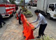 Dishub dan Satlantas Polres Aceh Tengah Berkolaborasi Tutup Median Bukaan Jalan