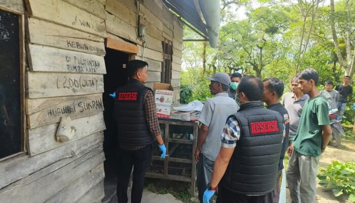 Polisi Lakukan Olah TKP Penemuan Mayat di Kampung Mekar Jadi Ayu, Bener Meriah