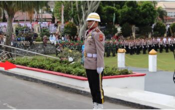 Komandan Upacara Peringatan HUT RI ke-80 Dipimpin oleh Perwira polri