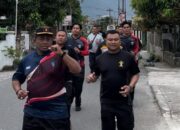 Pegawai Rutan Takengon Jalan Santai dalam Rangka HUT RI ke-80