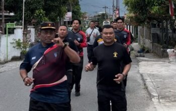 Pegawai Rutan Takengon Jalan Santai dalam Rangka HUT RI ke-80