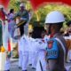 Wabup Pimpin Upacara, Dua Perwira TNI AD Dari Brigif TP 90/Yudha Giri Dhanu Sukses Turunkan Bendera