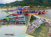Ribuan Penonton Saksikan Pembukaan Perlombaan Perahu Naga di Aceh Tengah