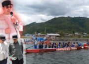 Perahu Naga Mengarungi Danau Lut Tawar, Bupati Aceh Tengah Buka Event Lomba Perahu Naga