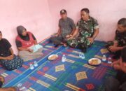 Tangis haru kegembiraan ibu Kasnawati  menerimana bantuan rumah layak huni dari Satgas TMMD ke 126 Kodim 01016/Aceh Tengah.