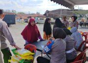 Polres Bener Meriah Gelar Gerakan Pangan Murah di Pante Raya, Warga Antusias Dapatkan Beras Terjangkau