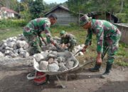 Rumah Ibu Kasmawati di Desa Rutih Mulai Dibangun, TMMD Capai Progres 25 Persen