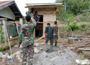 Pacu Waktu, Satgas TMMD Kodim 0106 Fokus Selesaikan Pembangunan MCK Tahap III