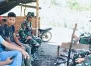 Di Tengah TMMD, Anggota TNI Tetap Prioritaskan Silaturahmi dengan Masyarakat Linge