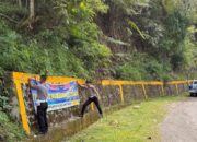 Satlantas Polres Bener Meriah Pasang Spanduk Himbauan Keselamatan untuk Cegah Kecelakaan Lalu Lintas
