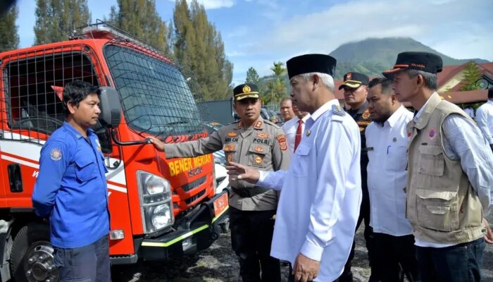 Tingkatkan Kesiapsiagaan: Wabup Bener Meriah Ikuti Apel Gelar Pasukan