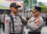 Kapolres Pimpin Apel Penyambutan dan Pembukaan Latja Siswa Diktuba Polri SPN Polda Aceh di Polres Aceh Tengah