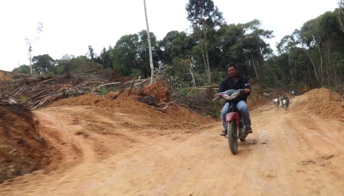 Warga Desa Kute Keramil Senang Jalan yang Dibangun Satgas TMMD Ke-126 Kodim 0106/Aceh Tengah