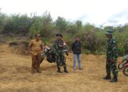 Dansatgas TMMD Ke-126 Tinjau Hasil Pembangunan Jalan Desa Kute Keramil Usai Upacara Penutupan