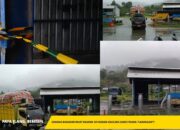 Gudang Bongkar Muat Barang di Paya Ilang Dipasang Garis “Larangan”, Sopir Expedisi Protes